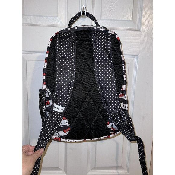 Jujube X HELLO KITTY Be Packed Backpack Dots & Stripes Bookbag Travel - Picture 7 of 16